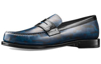 LOUIS VUITTON Solferino Casual Single Shoes Men's Blue Black