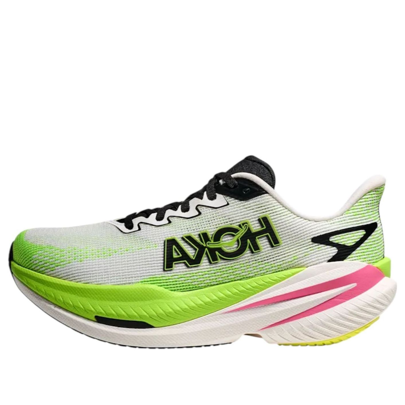 (WMNS) HOKA ONE ONE Mach X 3 'White Neon Lime' 1168721-WNL
