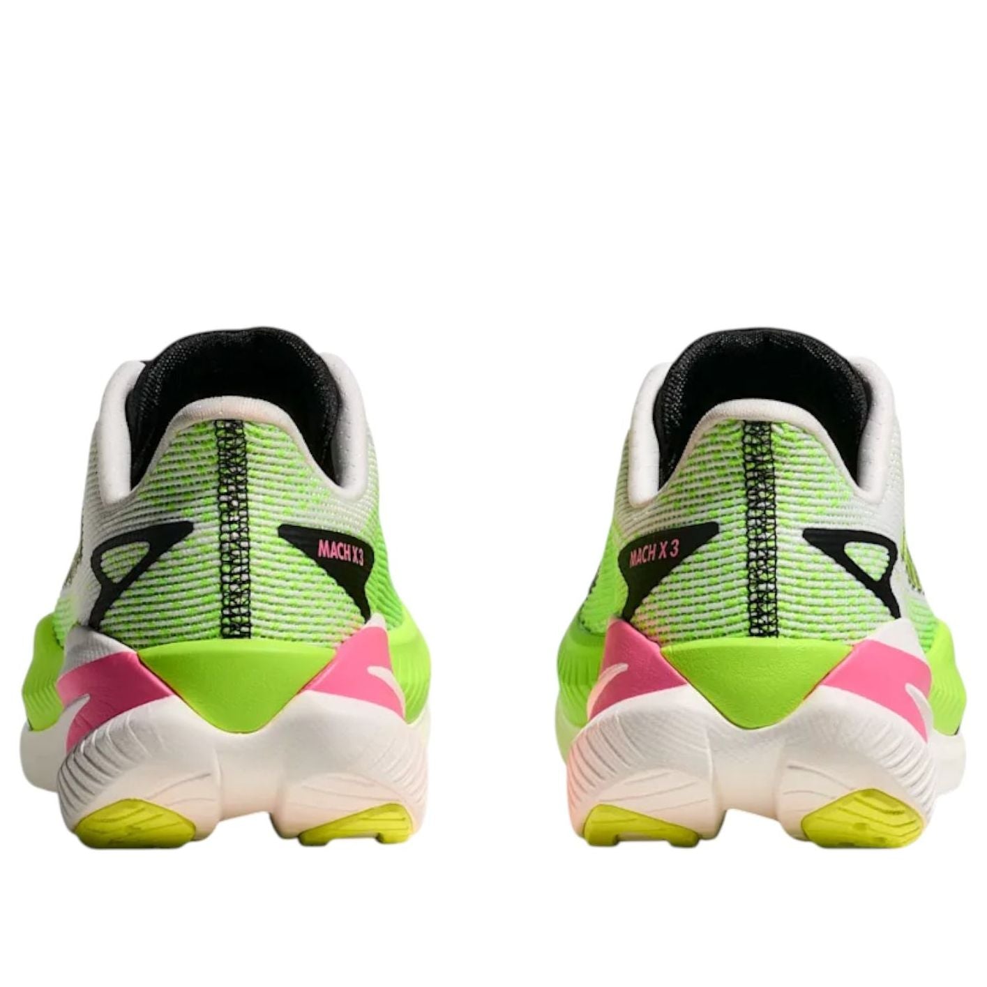 (WMNS) HOKA ONE ONE Mach X 3 'White Neon Lime' 1168721-WNL