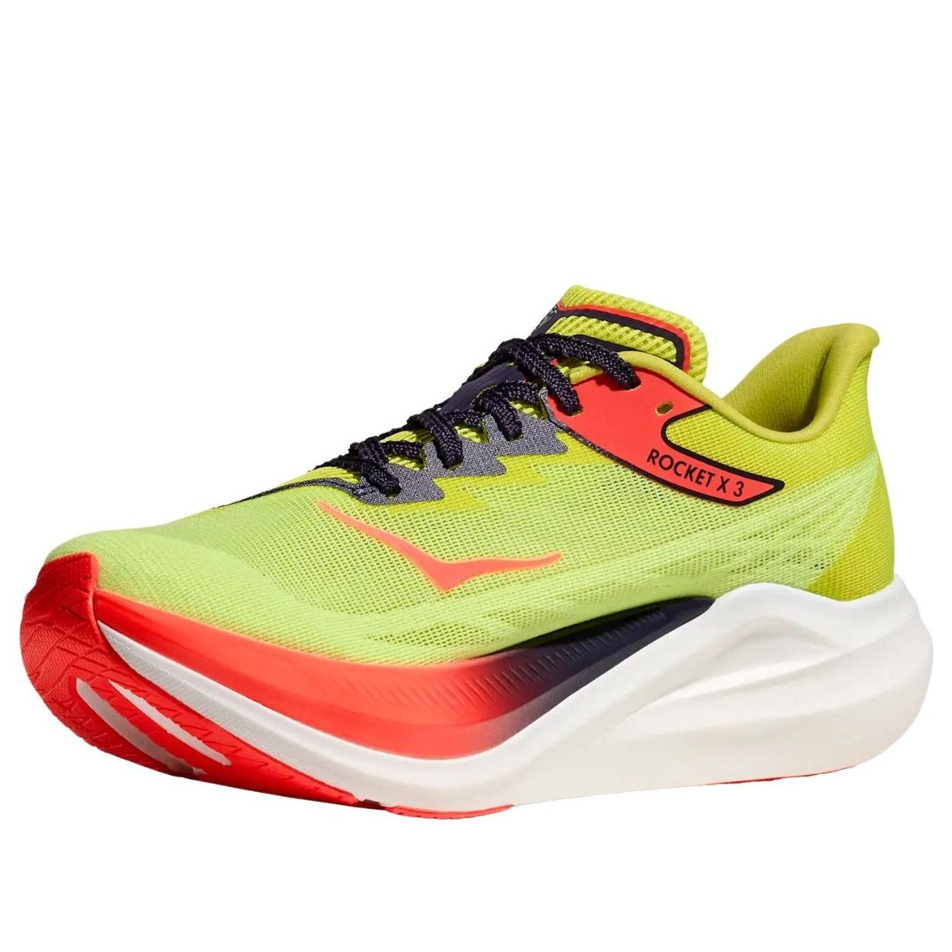 HOKA ONE ONE Rocket X 3 'Neon Yu Squid Ink' 1168724-NZS