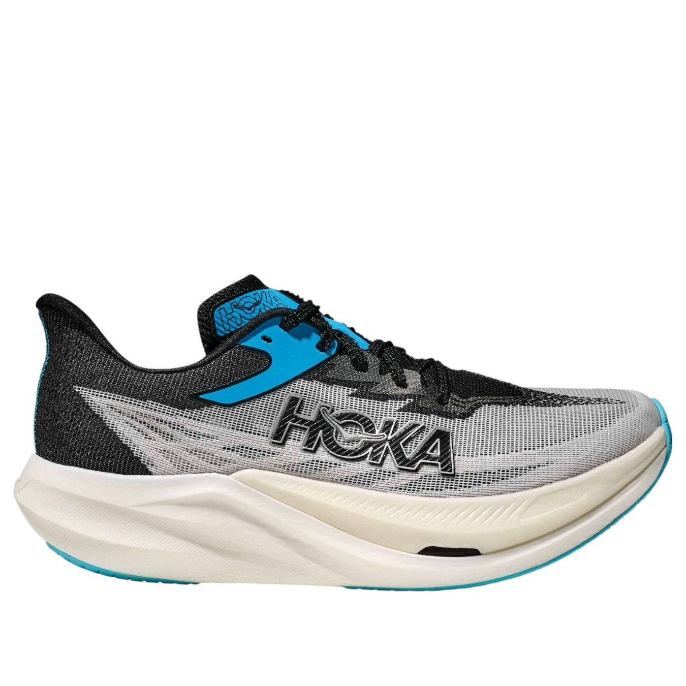 HOKA ONE ONE Rocket X 3 'White Black' 1168724-WBLC