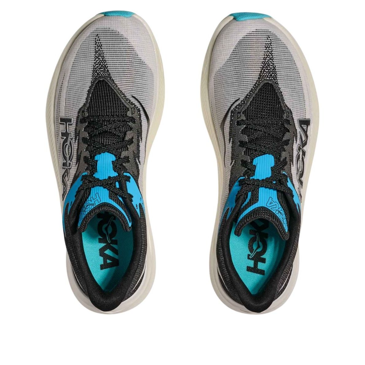 HOKA ONE ONE Rocket X 3 'White Black' 1168724-WBLC