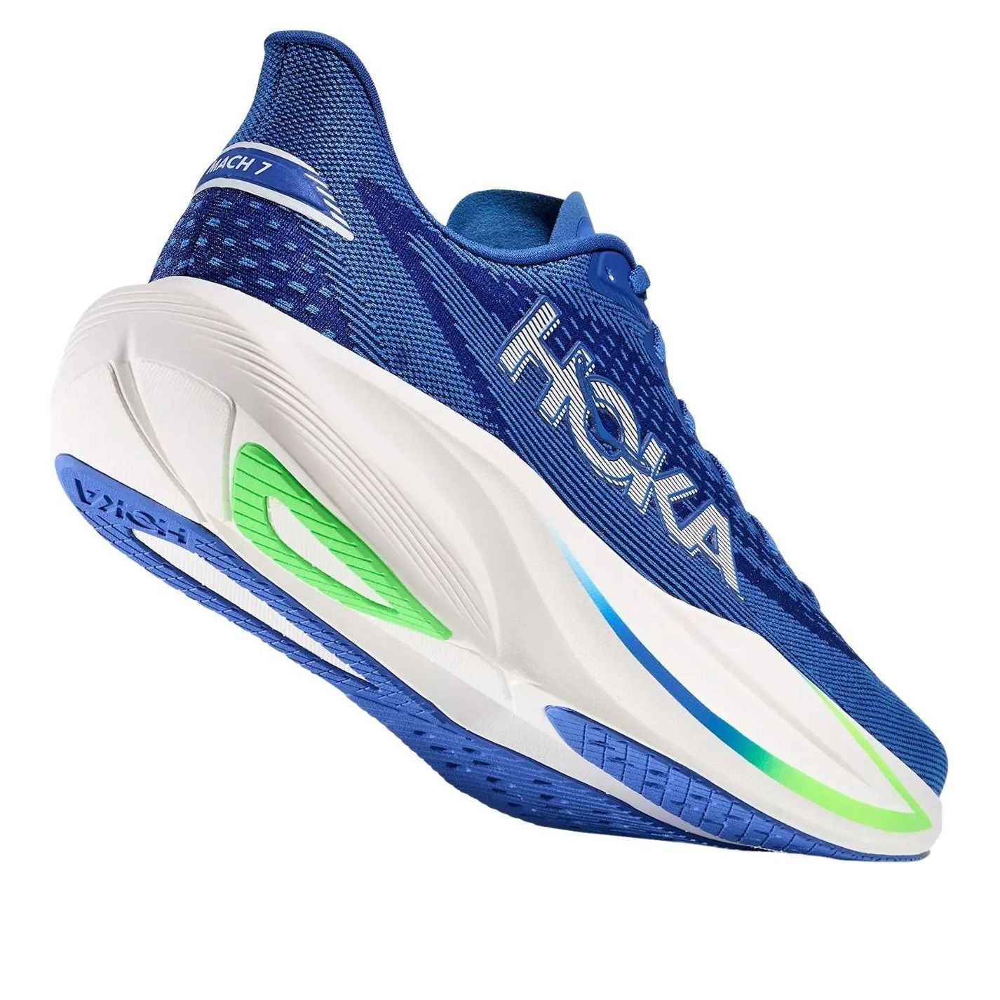 HOKA ONE ONE Mach 7 'Cobalt Blue Neon Green' 1171904-CBLTB