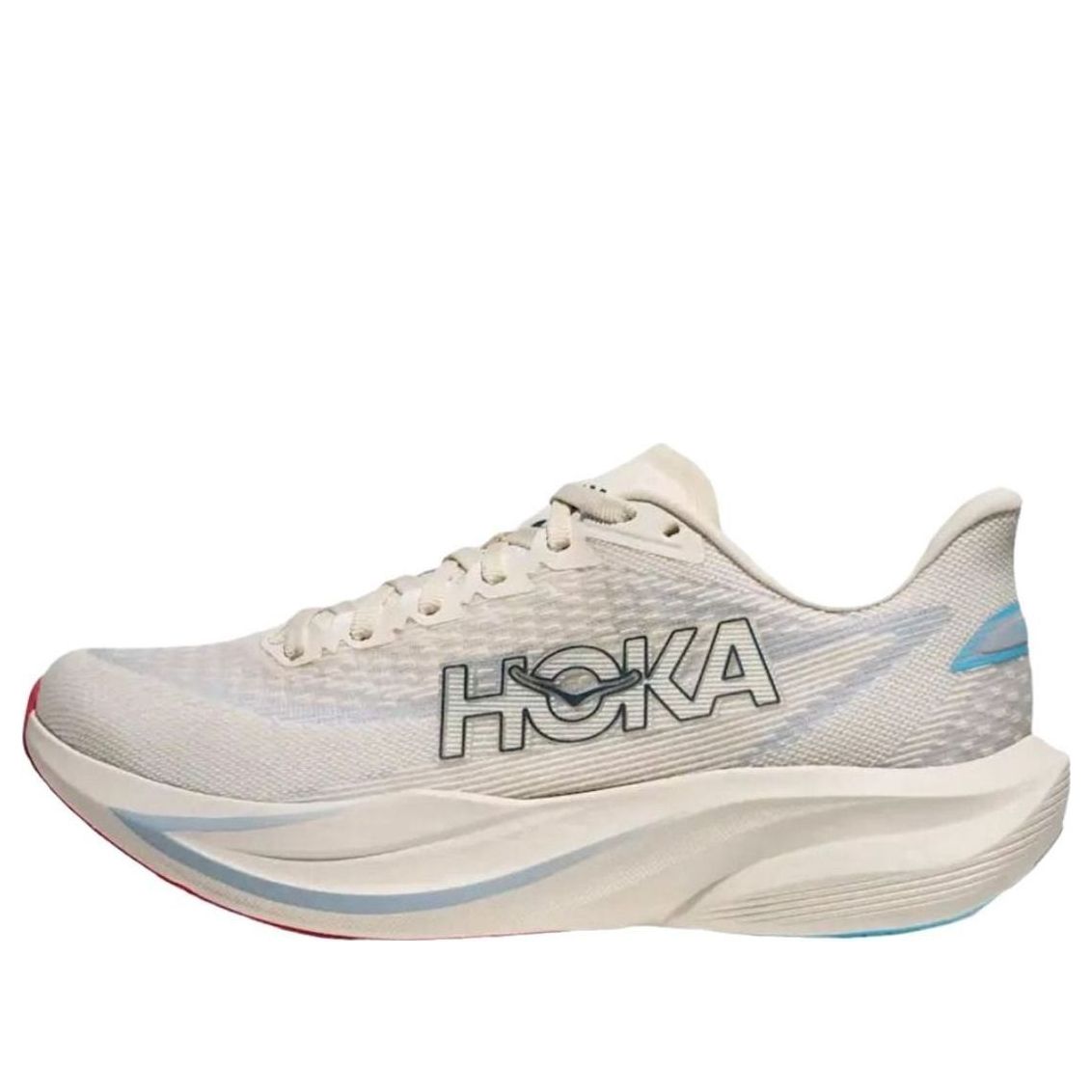 (WMNS) HOKA ONE ONE Mach 7 'Alabaster Soaring Blue' 1171938-ASRN