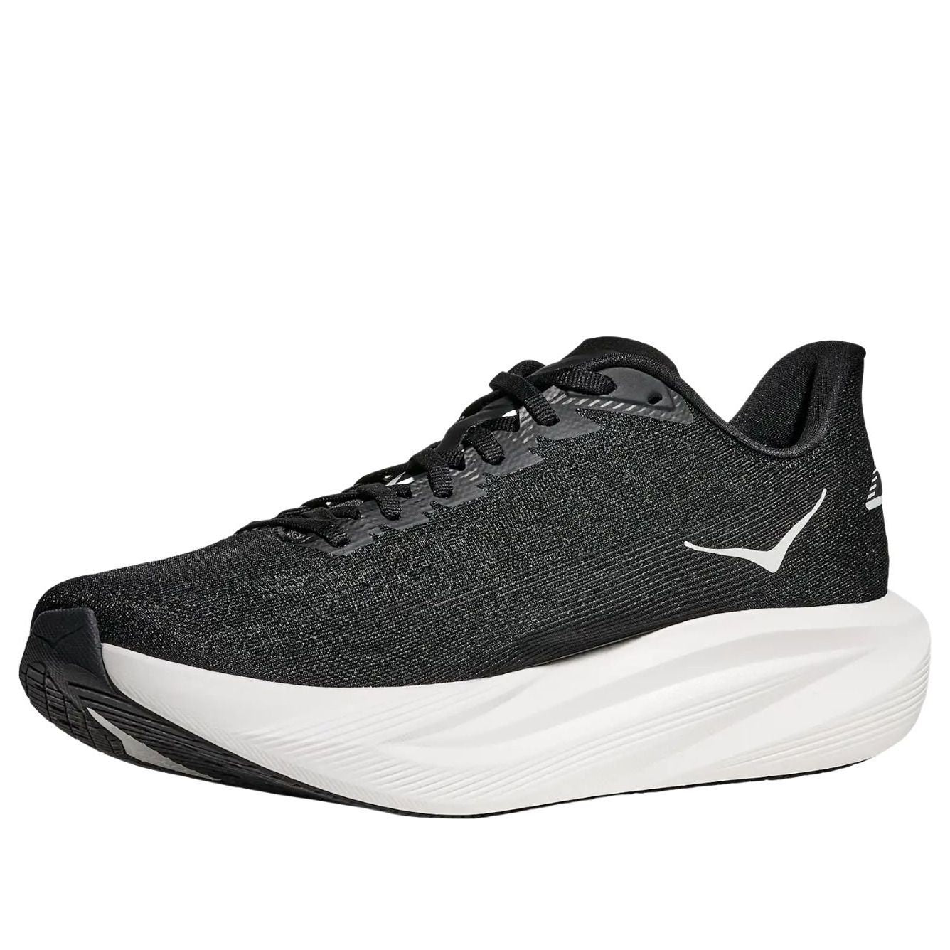 (WMNS) HOKA ONE ONE Mach 7 'Black White' 1171938-BWHT