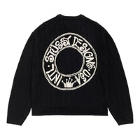 Stussy Buana Logo Sweater 'Black' 117294-BLAC