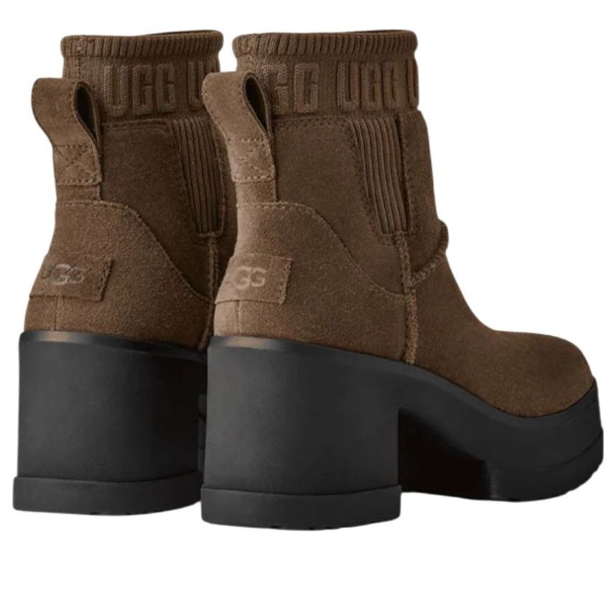 (WMNS) UGG Moxy Chelsea Boot 'Dark Toffee' 1173724-DRKT