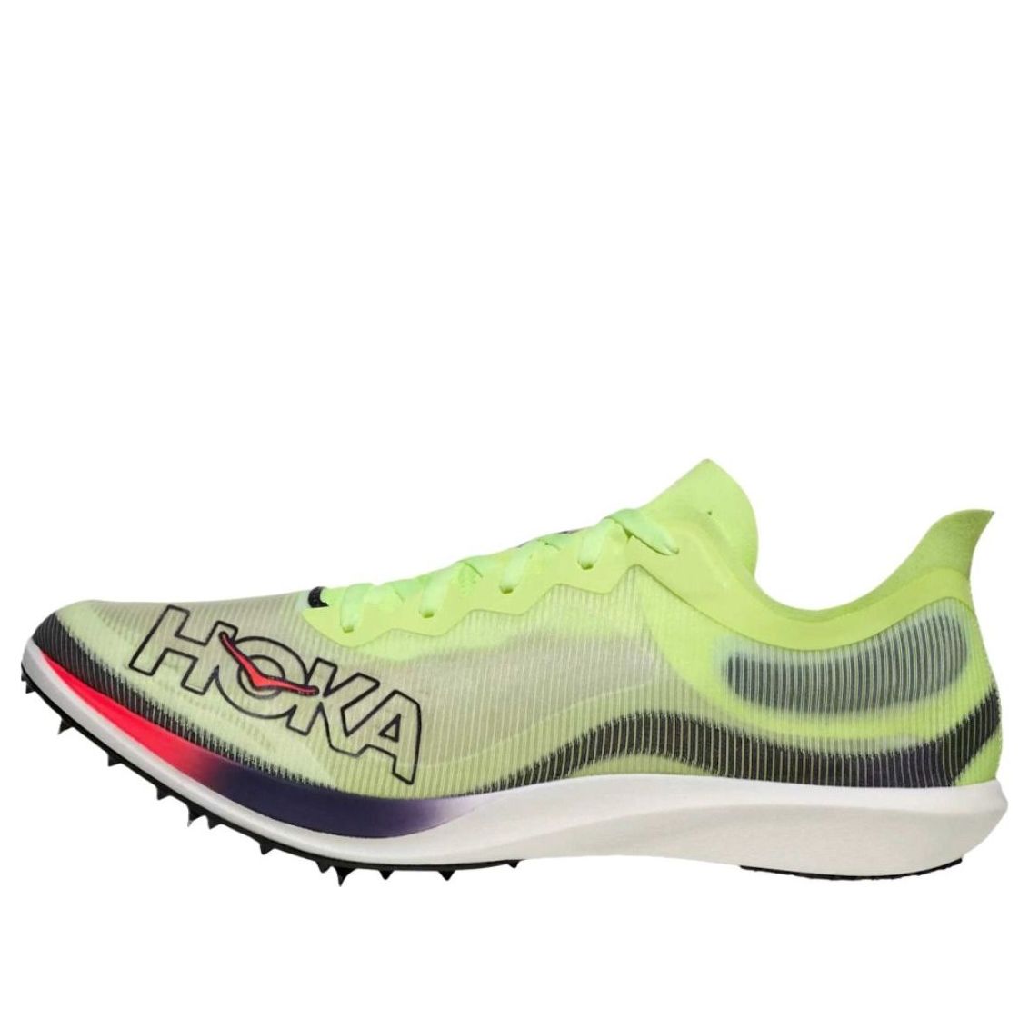 HOKA ONE ONE Cielo FlyX Elite Spikes 'Neon Yuzu Squid Ink' 1175930-NZS