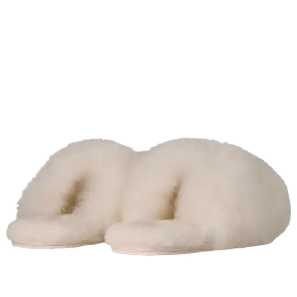 (WMNS) UGG Scuffette Chalet Slipper 'White' 1176030-WHT