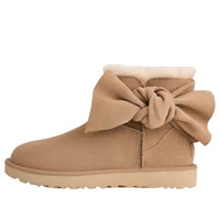 (WMNS) UGG Classic Mini Bow Boot 'Sand' 1176310-SAN