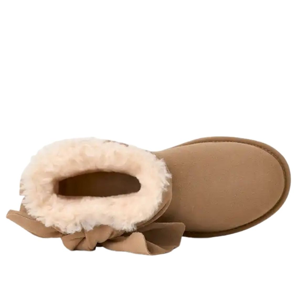 (WMNS) UGG Classic Mini Bow Boot 'Sand' 1176310-SAN