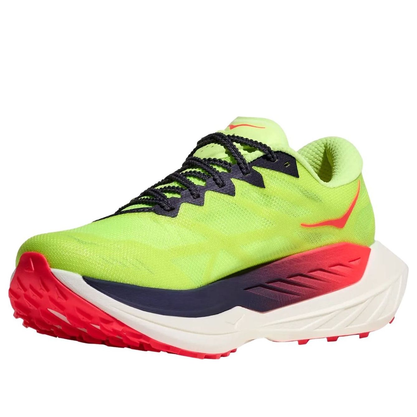 HOKA ONE ONE Rocket X Trail 'Neon Yu Neon Flame' 1176330-NZN