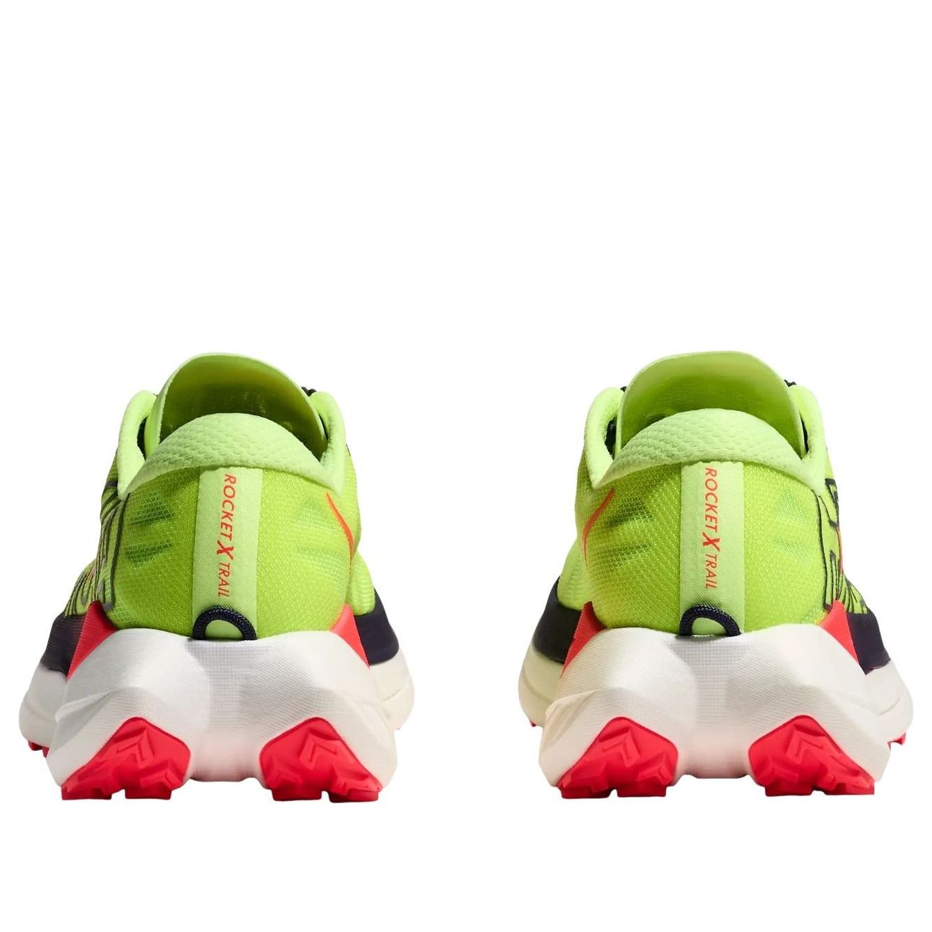HOKA ONE ONE Rocket X Trail 'Neon Yu Neon Flame' 1176330-NZN