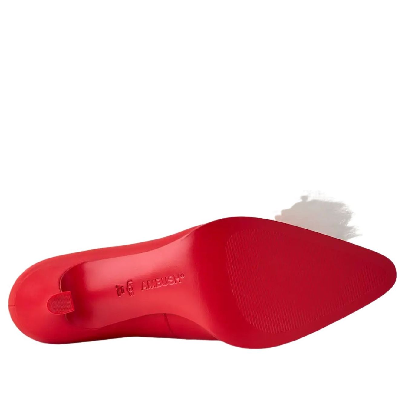 (WMNS) UGG x AMBUSH Heel 'White Red' 1176810-WHRD