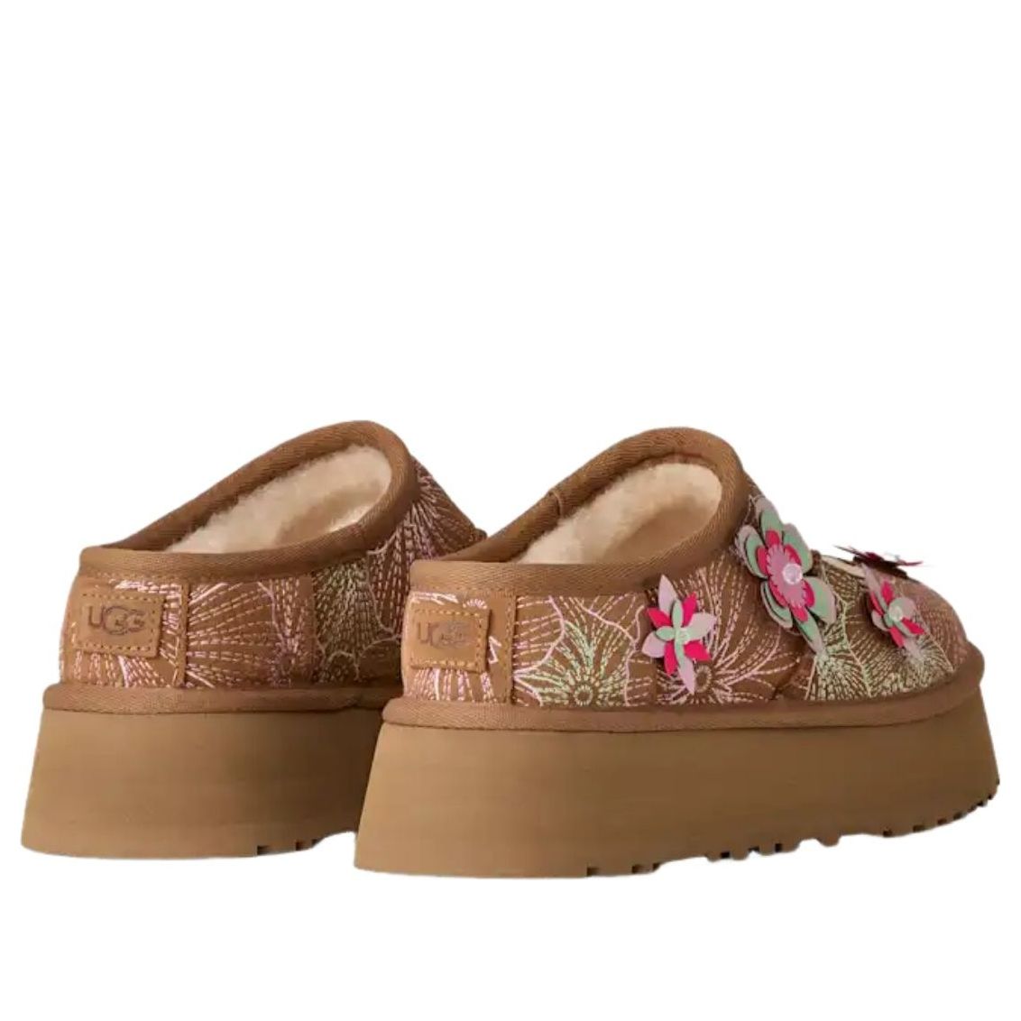 (WMNS) UGG Bea Mary Jane Meadow 'Chestnut' 1177151-CHE
