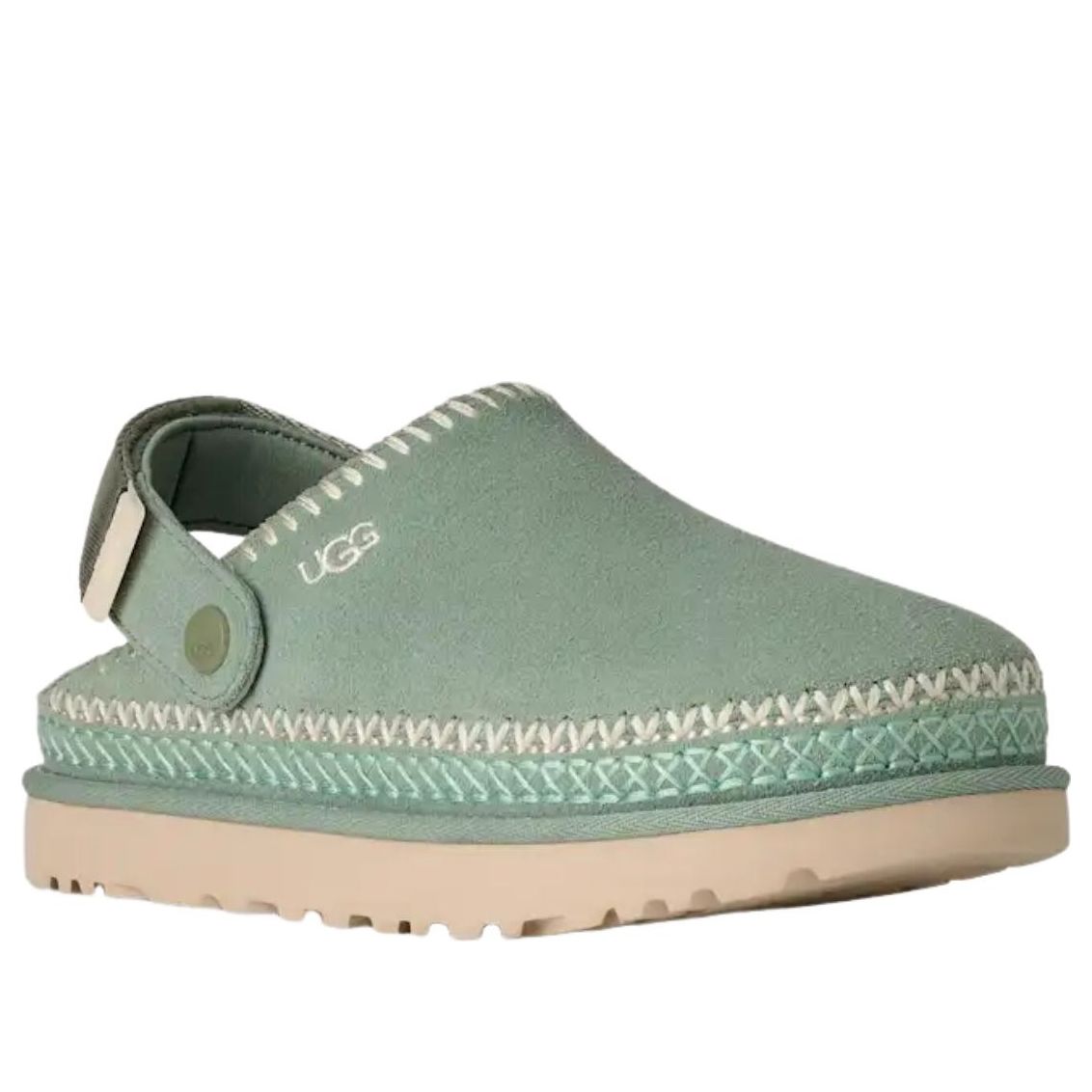 (WMNS) UGG Goldenstar Meadow Accent Clog 'Artichoke' 1177270-ART