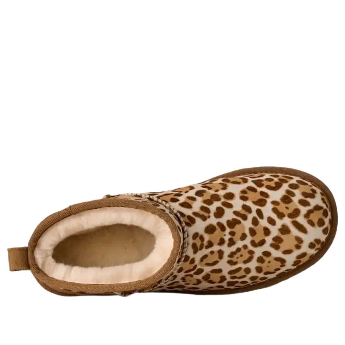 (WMNS) UGG Classic Ultra Mini Plains Boot 'Felicity Leopard Jasmine' 1178110-FDJ