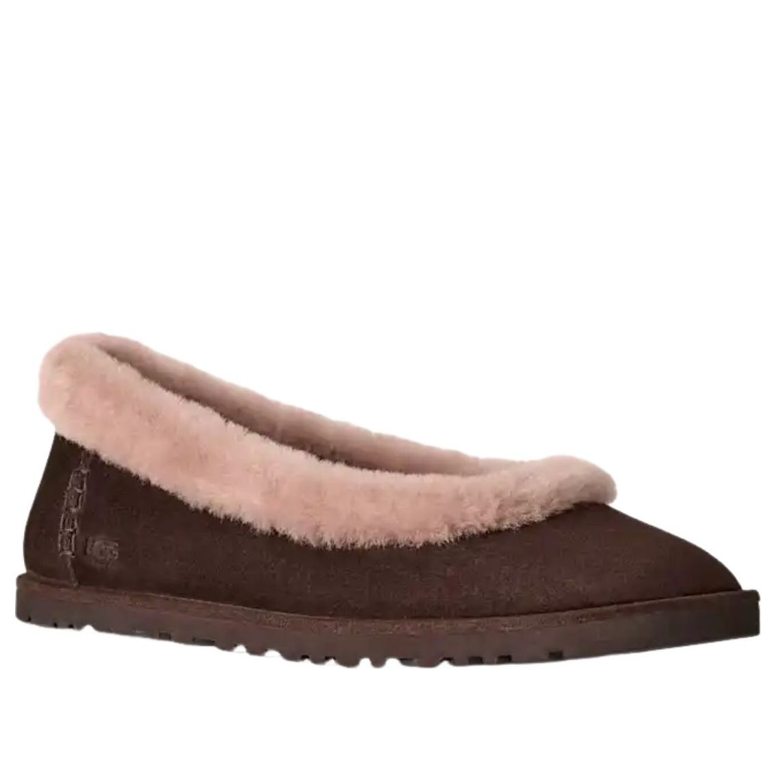 (WMNS) UGG Zora Ballet Flat 'Dusted Cocoa' 1178111-DDC