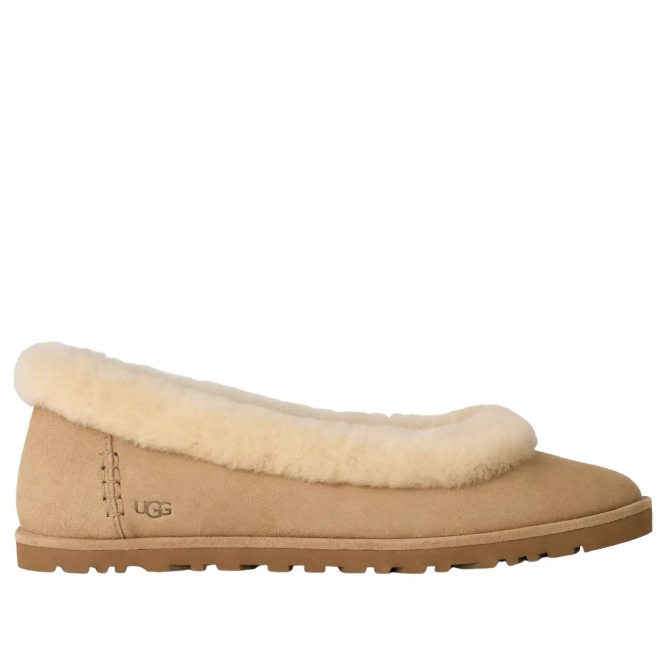 (WMNS) UGG Zora Ballet Flat 'Sand' 1178111-SAN