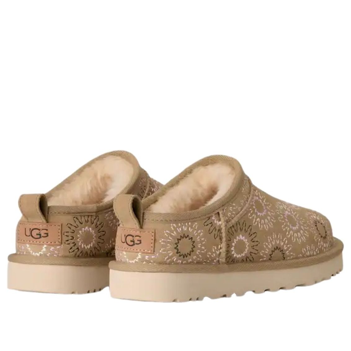 (WMNS) UGG Classic Micro Sun Stitch Boot 'Mustard Seed' 1178192-MDSD