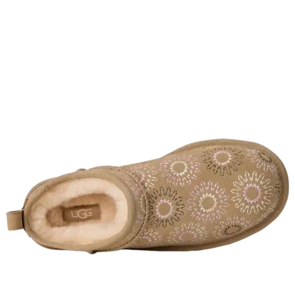 (WMNS) UGG Classic Micro Sun Stitch Boot 'Mustard Seed' 1178192-MDSD
