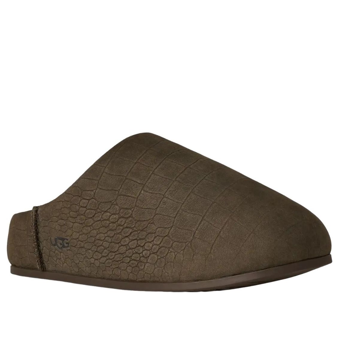 (WMNS) UGG Elea Embossed Slip-On 'Dense Smoke' 1178610-DNSS