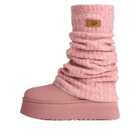 (WMNS) UGG Classic Mini Dipper Legwarmer Boot 'Pink Dawn' 1178990-PDW