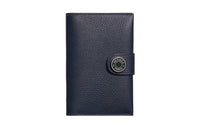 HERMES R.M.S Evercolor Calfskin Card Holder Regular Men's Midnight Blue/Sage Green
