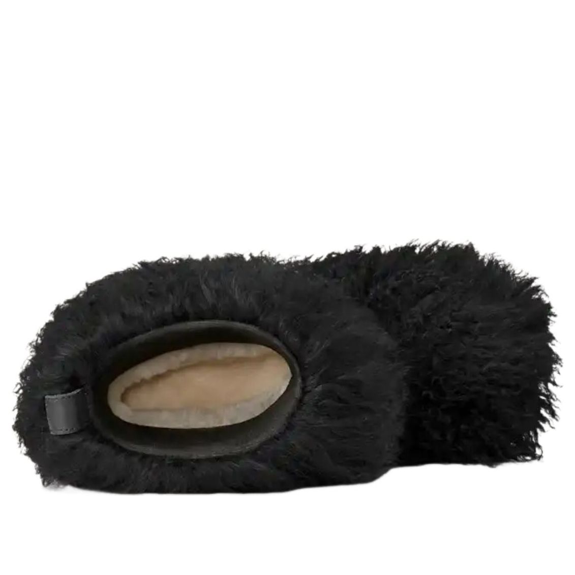 (WMNS) UGG Classic Short Fluff Momma Boot 'Black' 1180050-BLK