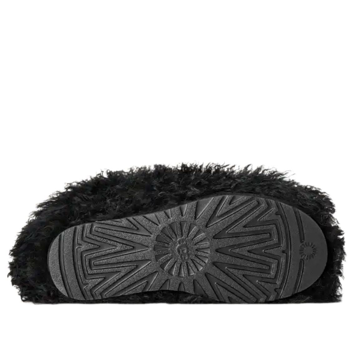 (WMNS) UGG Classic Short Fluff Momma Boot 'Black' 1180050-BLK
