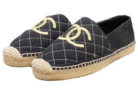 CHANEL Espadrilles Women's Black