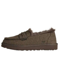 (WMNS) UGG Ellis Embossed Loafer 'Dense Smoke' 1181651-DNSS