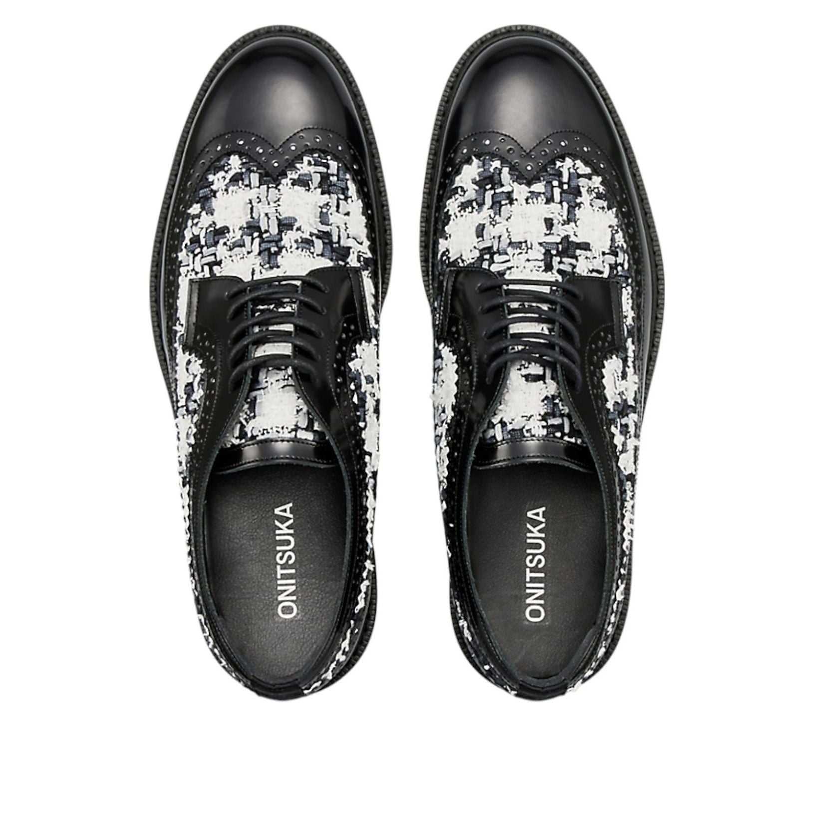 Onitsuka Tiger Brogue 'Black White Tweed' 1181A581-001