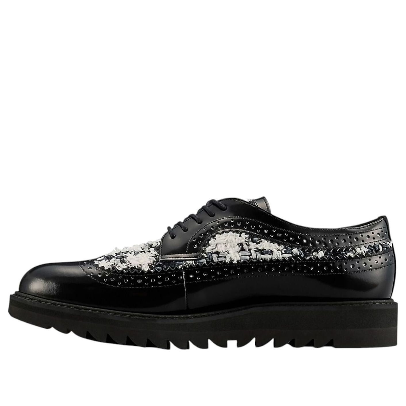 Onitsuka Tiger Brogue 'Black White Tweed' 1181A581-001