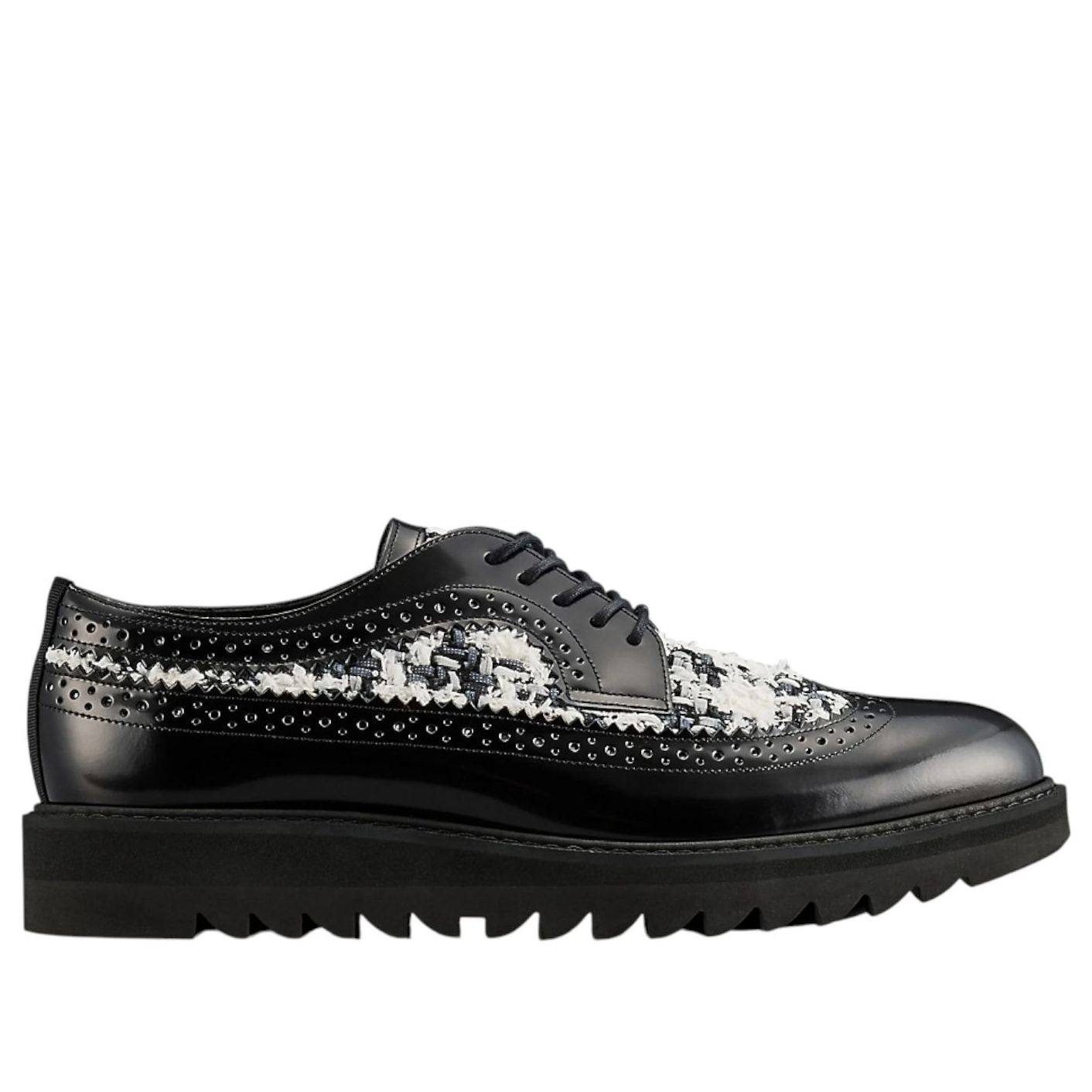 Onitsuka Tiger Brogue 'Black White Tweed' 1181A581-001