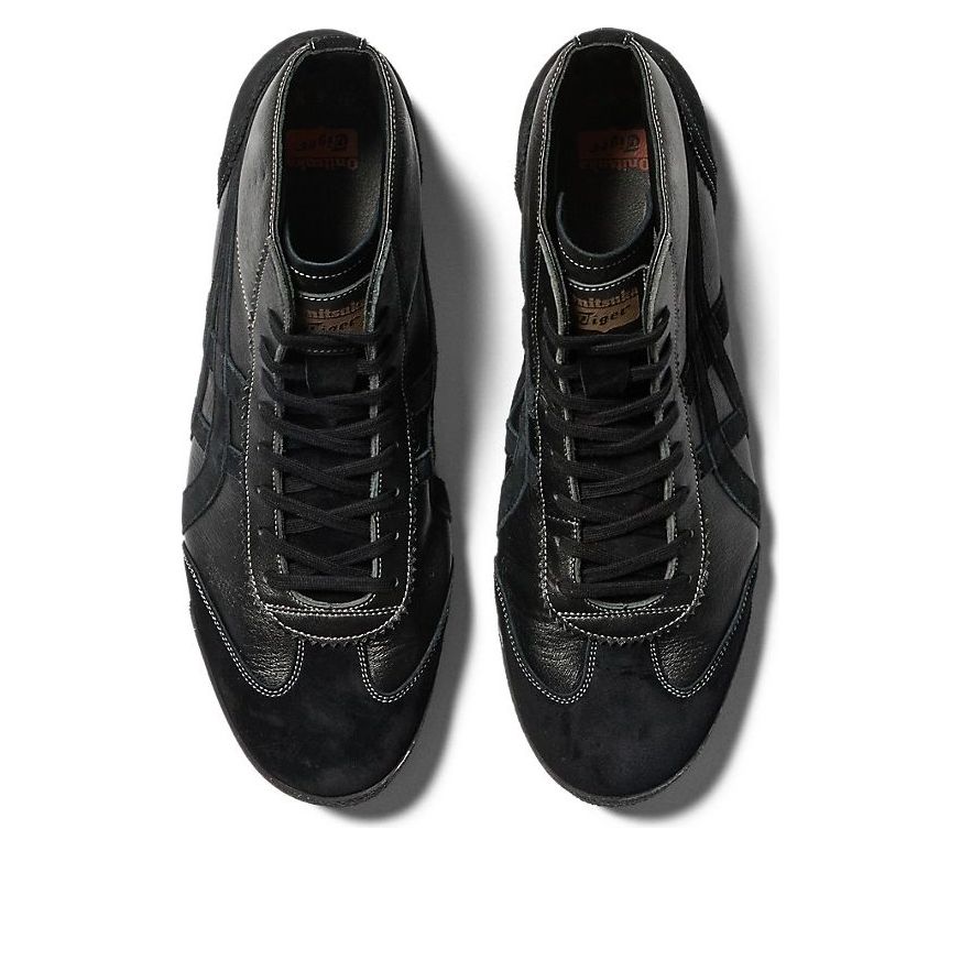 Onitsuka Tiger Nippon Made Mexico Mid Runner Deluxe 'Black' 1181A609-001
