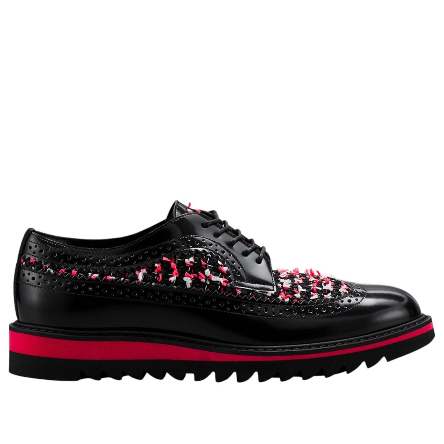 The Onitsuka Brogue 'Black Classic Red' 1181A615-002