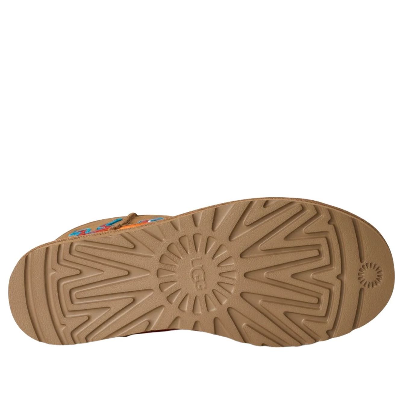 UGG x Jeremy Scott Classic Short Boot 'Flames Chestnut' 2025 1182671-CHE