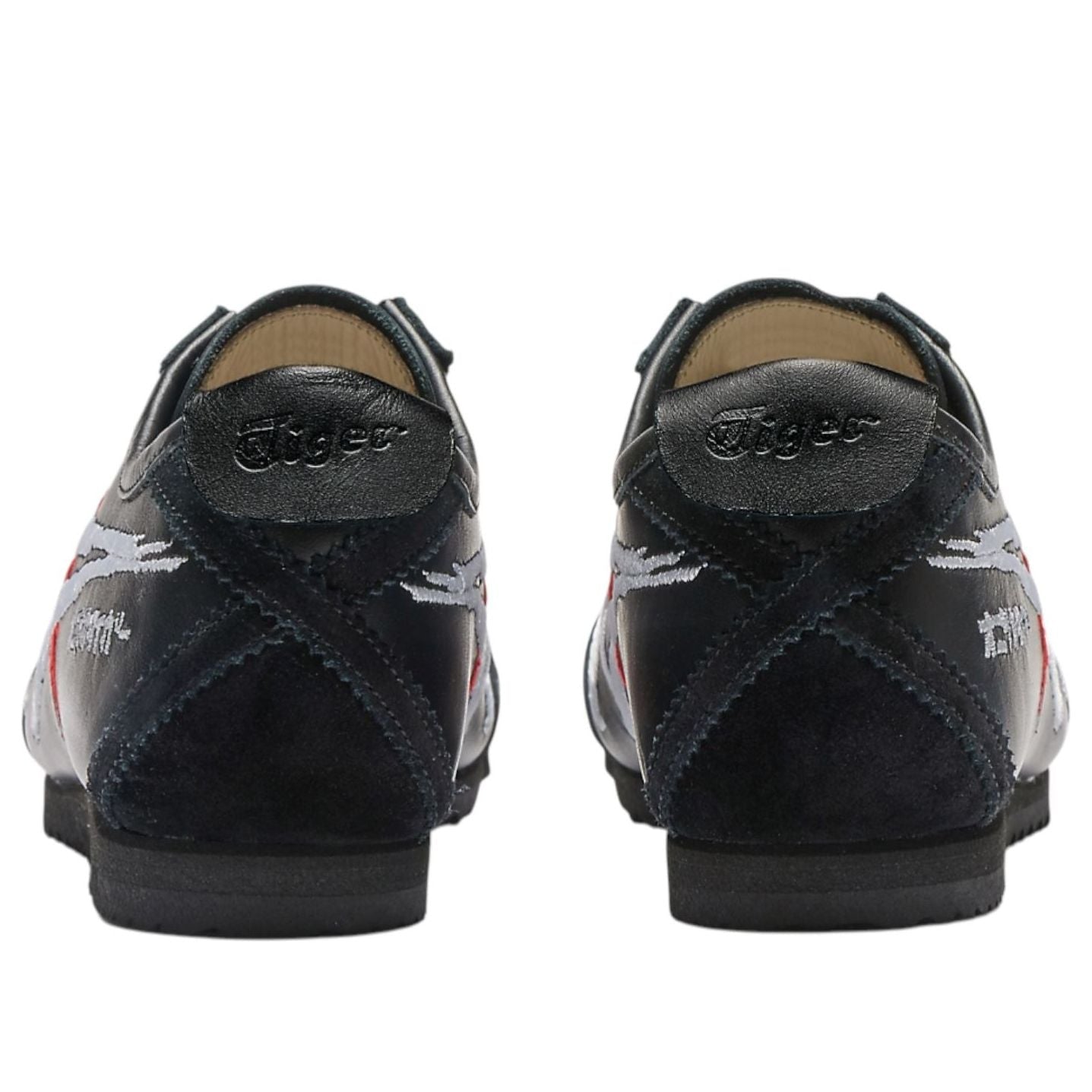 (WMNS) Onitsuka Tiger Mexico 66 Deluxe 'Black White Red' 1182A188-001
