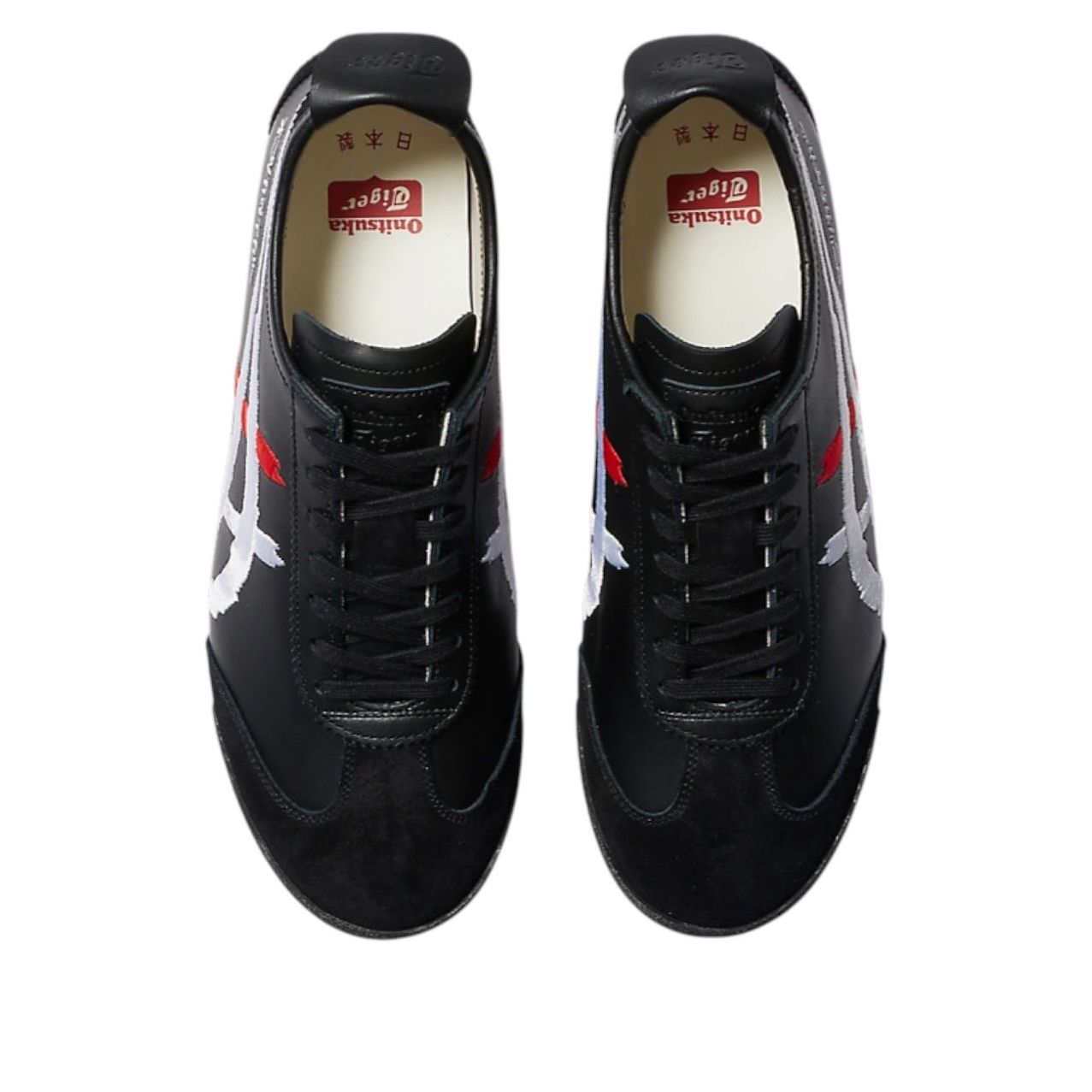 (WMNS) Onitsuka Tiger Mexico 66 Deluxe 'Black White Red' 1182A188-001