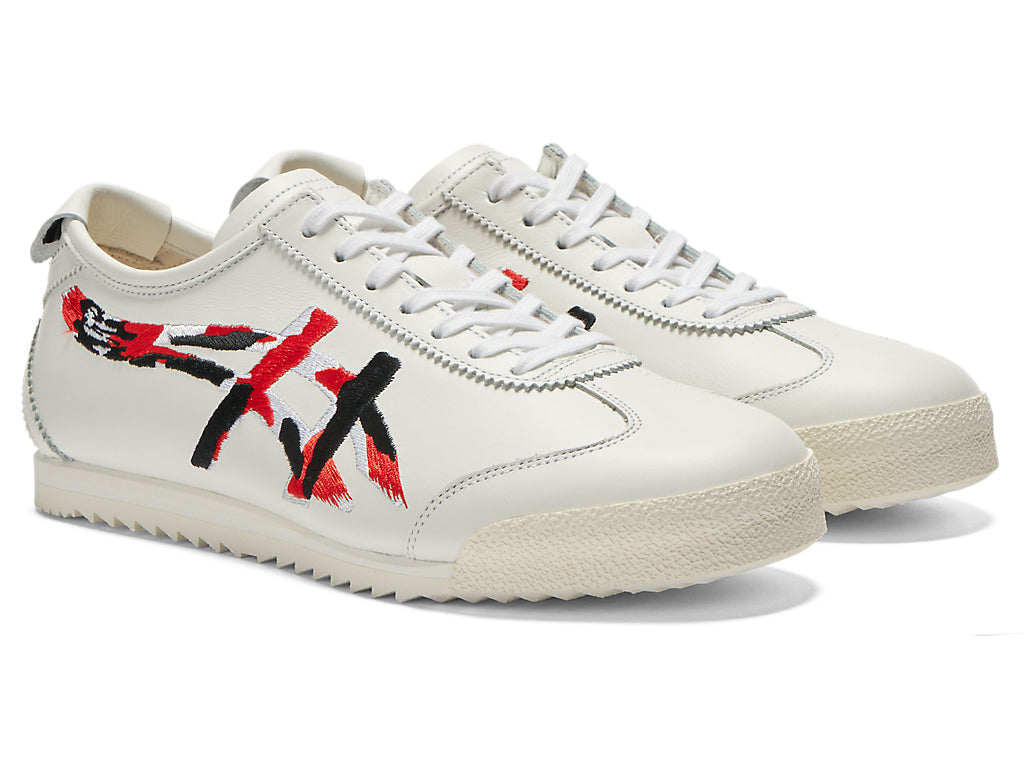 (WMNS) Onitsuka Tiger Mexico 66 Deluxe 'White Classic Red' 1182A625-100