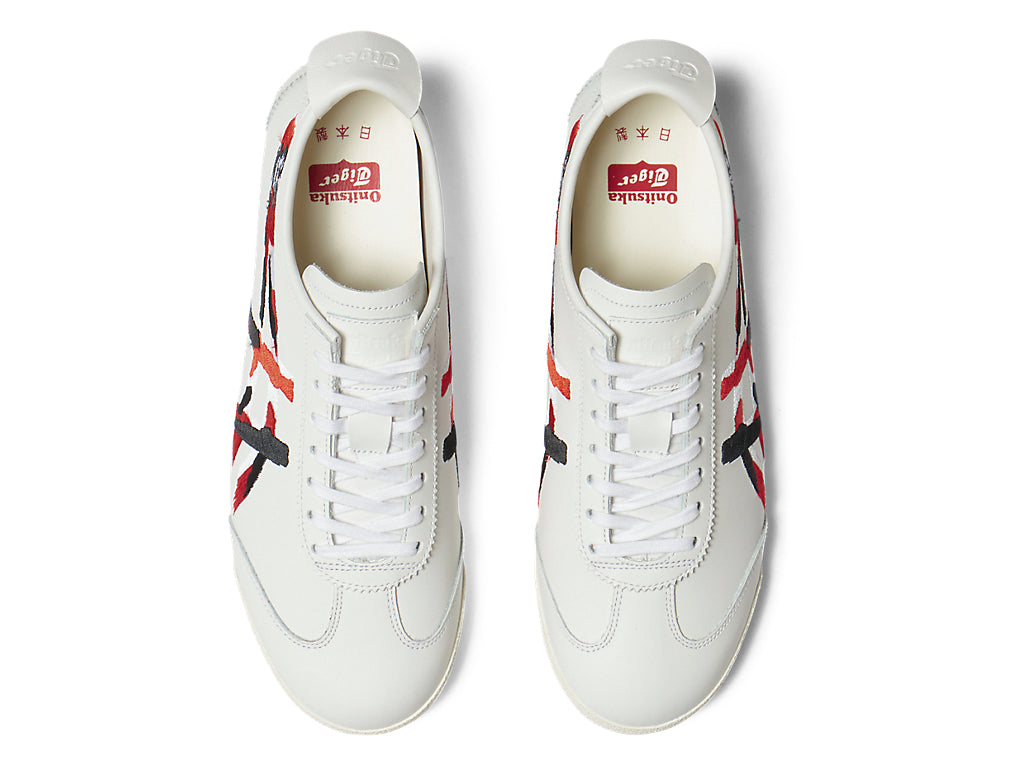 (WMNS) Onitsuka Tiger Mexico 66 Deluxe 'White Classic Red' 1182A625-100