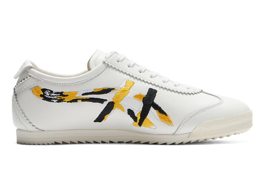 (WMNS) Onitsuka Tiger Mexico 66 Deluxe 'White Vibrant Yellow' 1182A625-101