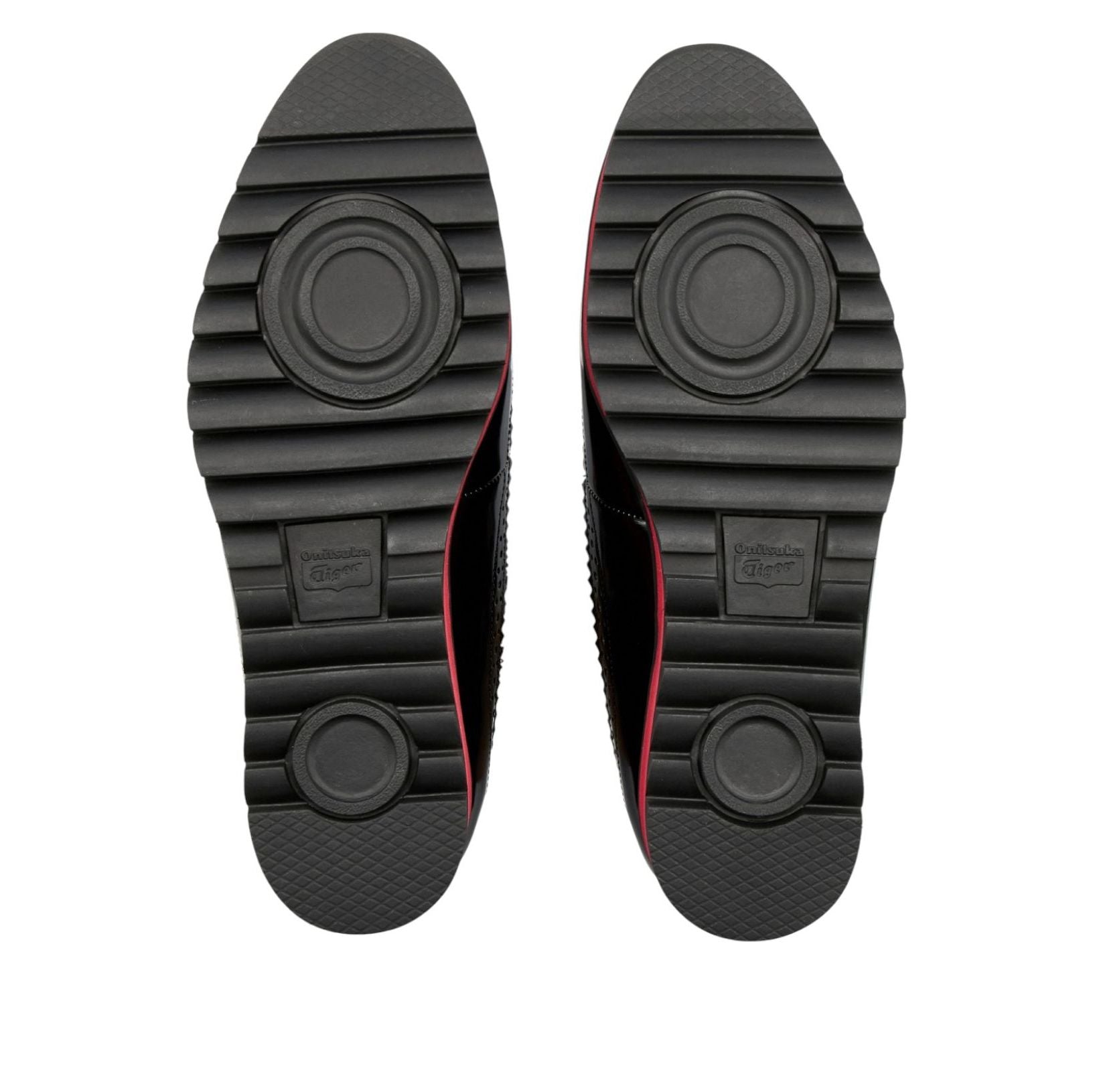 (WMNS) Onitsuka Tiger Brogue 'Black Classic Red Tweed' 1182A629-002