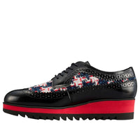 (WMNS) Onitsuka Tiger Brogue 'Black Classic Red Tweed' 1182A629-002