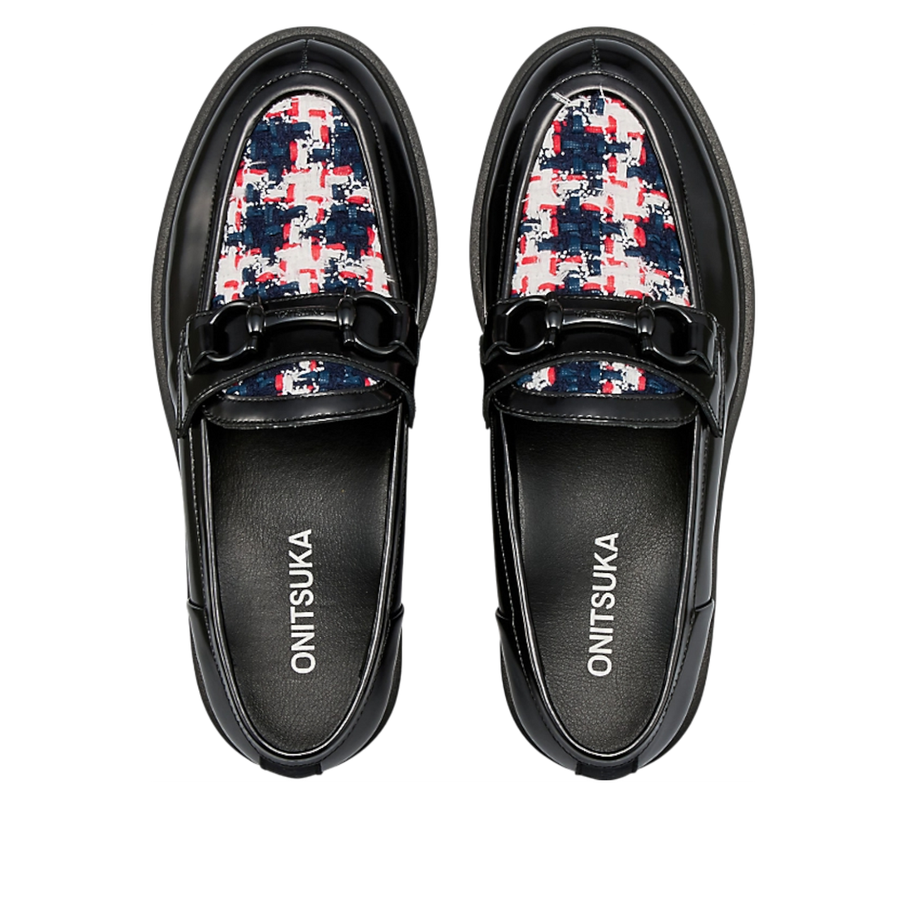 The Onitsuka Bit Loafer 'Black Classic Red' 1182A630-001