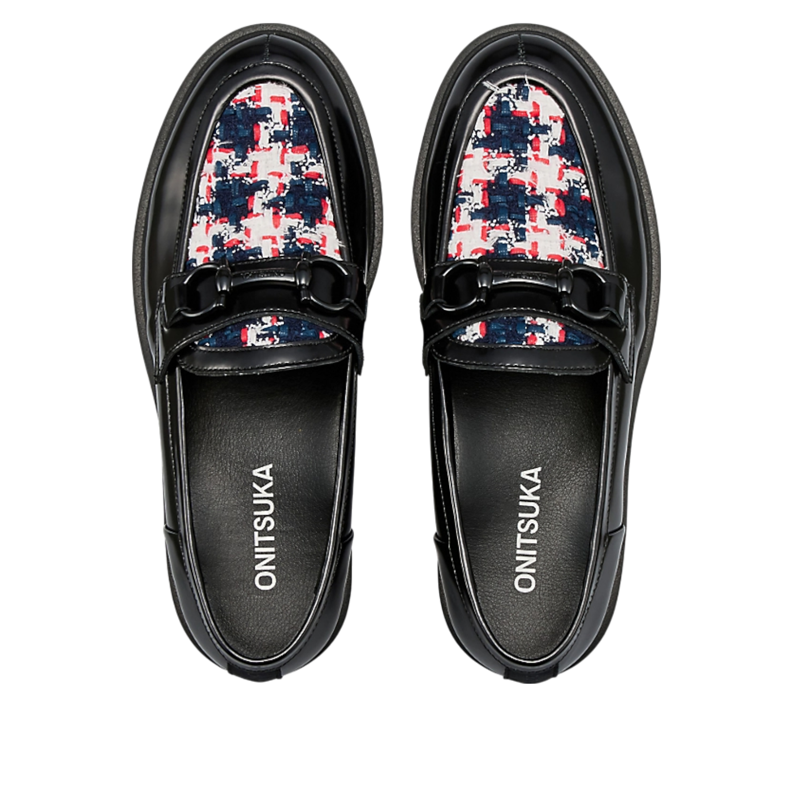 The Onitsuka Bit Loafer 'Black Classic Red' 1182A630-001