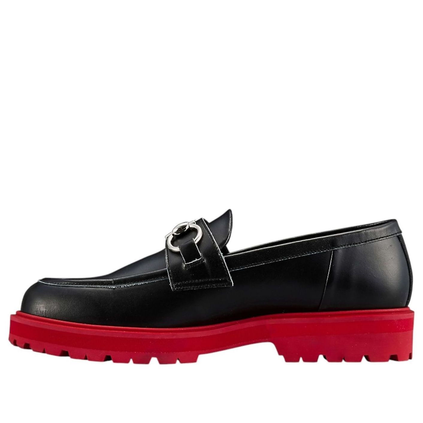 (WMNS) Onitsuka Tiger Bit Loafer 'Black Classic Red' 1182A642-001