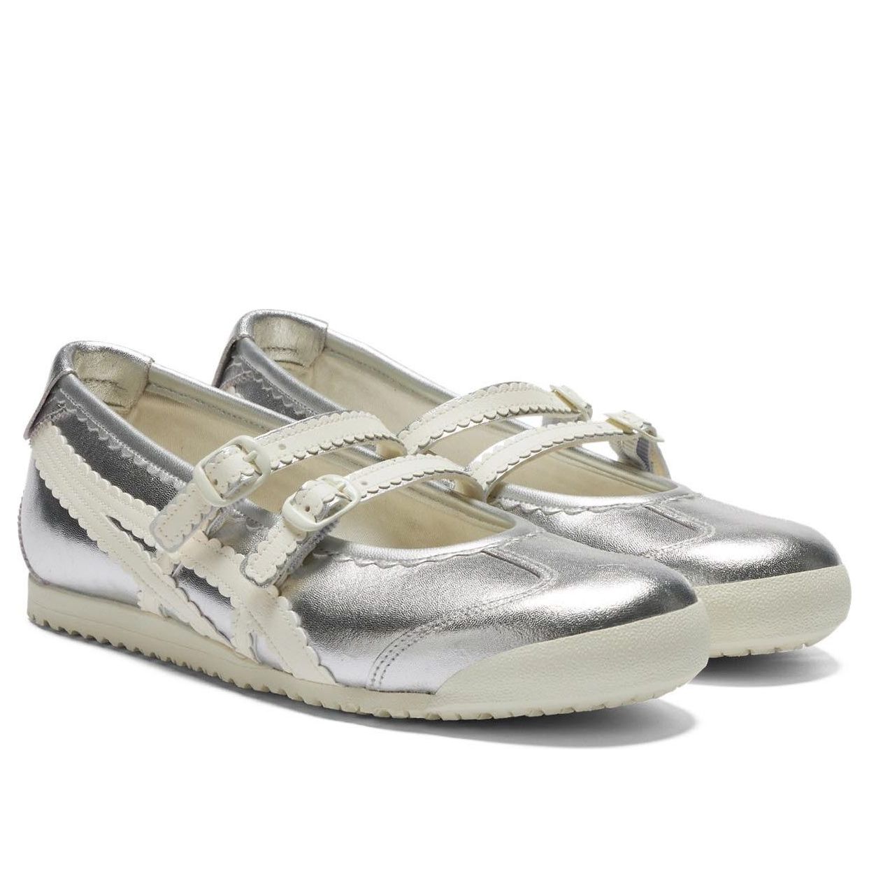 (WMNS) Onitsuka Tiger Mexico 66 Tigress 'Silver Cream' 1182A660-020