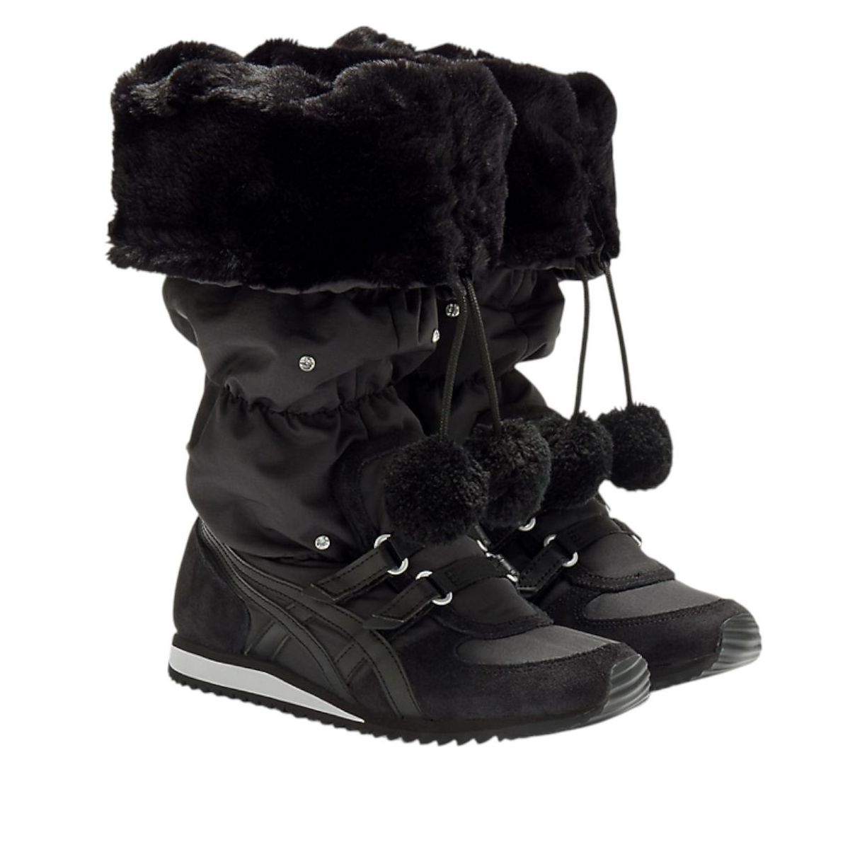 (WMNS) Onitsuka Tiger Winter Heaven 'Black'  1182A676-001